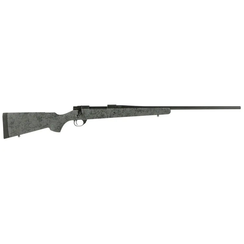 Howa HHS62501 M1500 HS Precision 6.5 Creedmoor 5+1 22" Barrel, Black Steel Receiver, Gray w/Black Webbing HS Precision Synthetic Stock