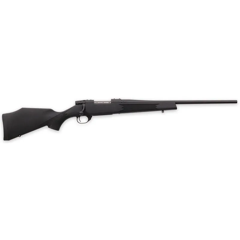Weatherby VYT308NR0T Vanguard Synthetic Compact 308 Win Mag 4+1 20" Matte Blued 1 Threaded Barrel, Matte Blued Drilled & Tapped Steel Receiver, Black Adjustable Synthetic Stock