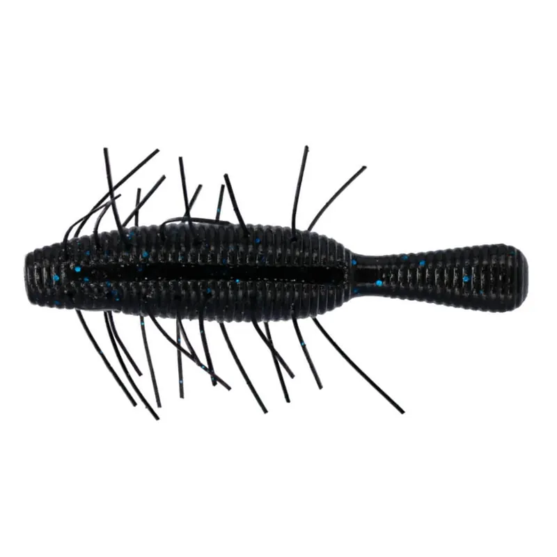 Yamamoto Fuzzy Nuki 3.5" 4 Pack Black Blue Fleck