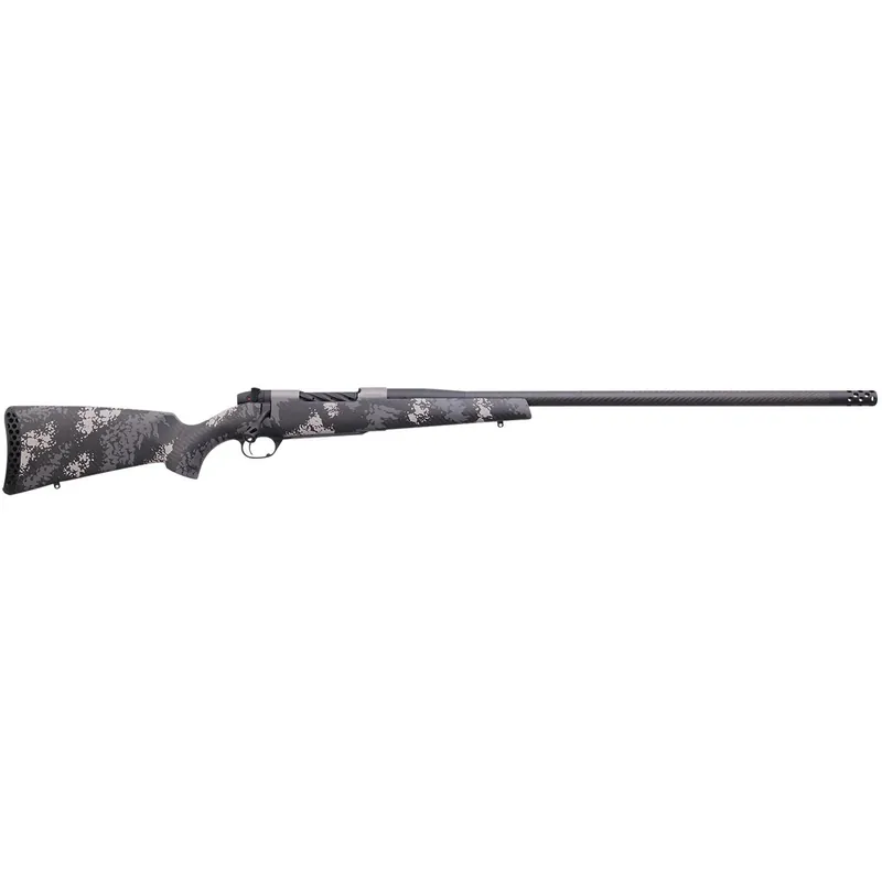 Weatherby MCT20N257WR8B Mark V Backcountry 2.0 Ti 257 Wthby Mag 3+1 Cap 26" Graphite Black Cerakote Rec/Barrel Black with Gray & White Sponge Accents Peak 44 Blacktooth Stock Right Hand (Full Size)