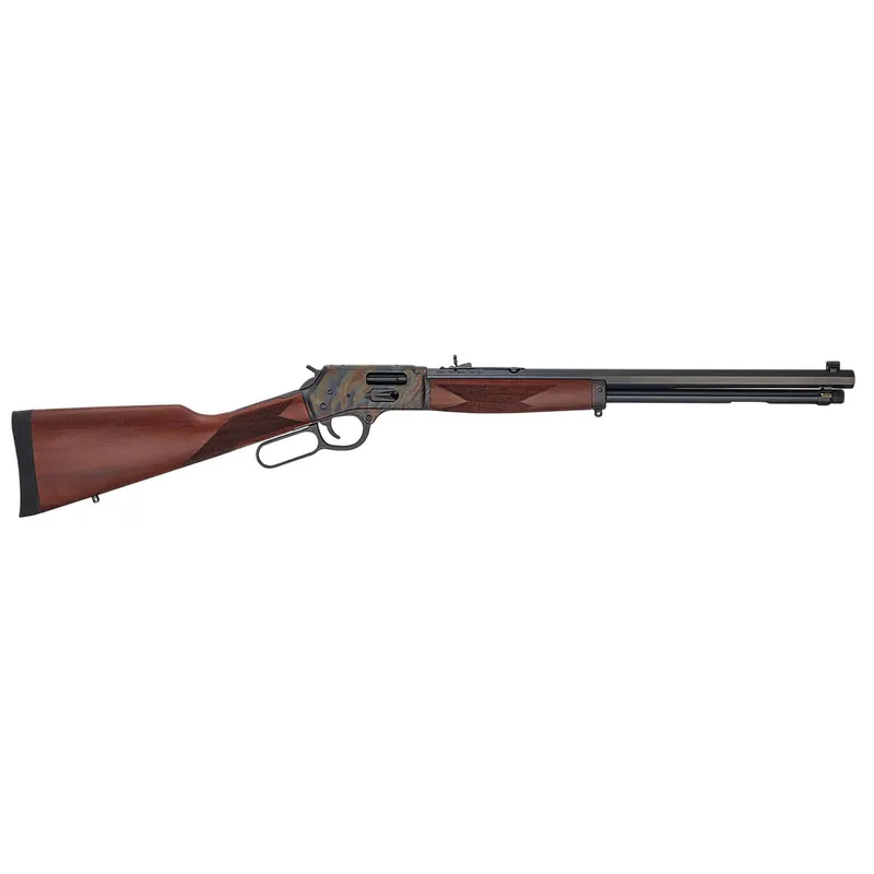 Henry H012GCCC Big Boy Side Gate Full Size 45 Colt (Long Colt) 10+1 20" Blued Octagon Barrel, Color Case Hardened Steel Receiver, American Walnut Stock Right Hand