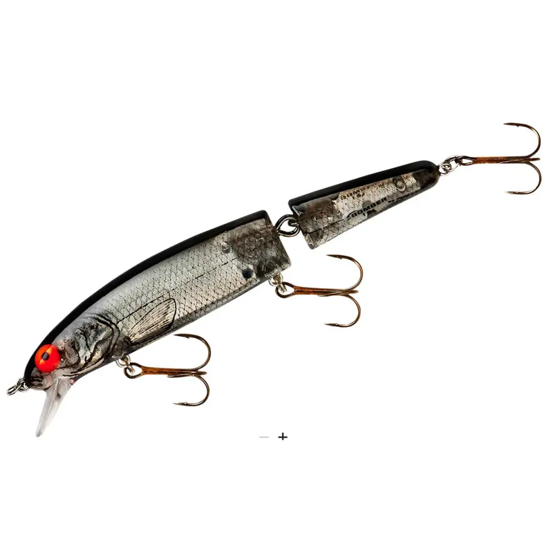 Bomber Next Gen Jointed Long A 4.5" 5/8 Oz Silver Flash Black