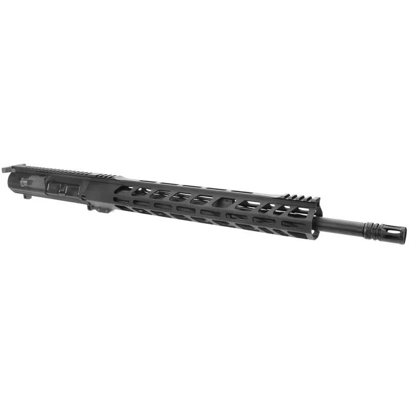 TacFire BU30818 Rifle Upper Assembly 308 Win 18" Black Nitride Barrel 7075-T6 Aluminum Black Anodized Receiver M-LOK Handguard for AR-Platform
