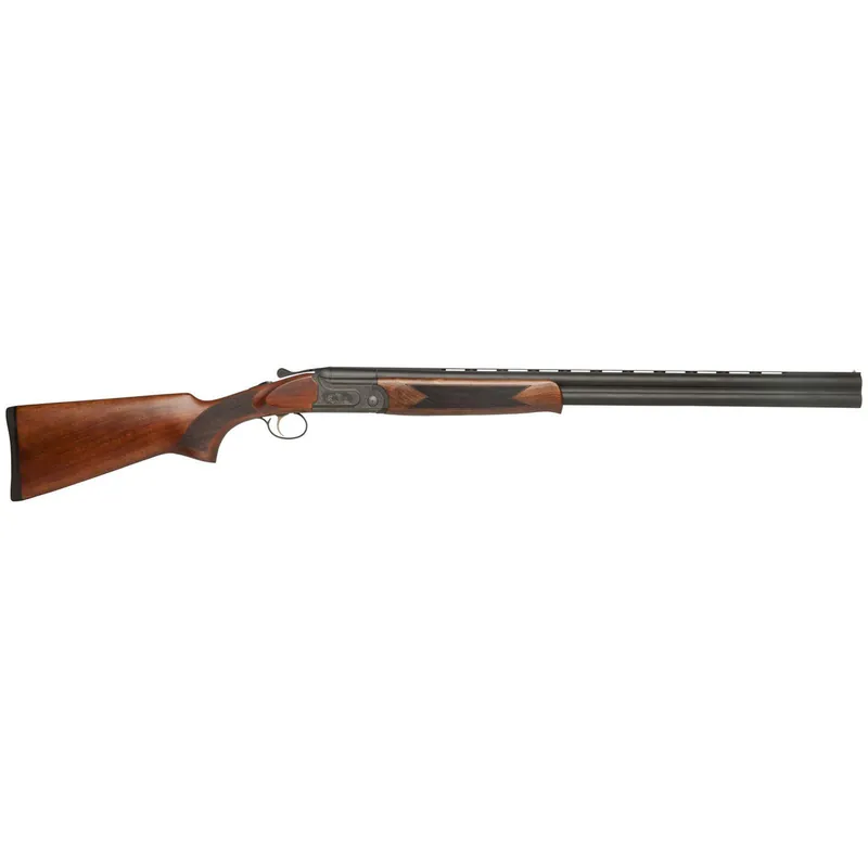Dickinson LLC GW12B26P Green Wing 12 Gauge 2rd 3" 26" Vent Rib Barrel, Engraved Steel Receiver, Matte Black Metal Finish, Bead Front Sight, Wood Stock & Ejector