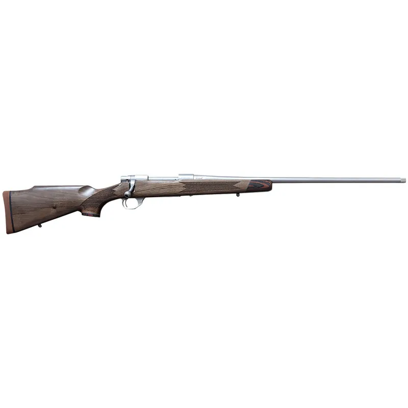 Howa HWH65CSLUX M1500 Super Deluxe Full Size 6.5 Creedmoor 4+1 22" Black Threaded Barrel, Black Drilled & Tapped Steel Receiver, Turkish Walnut Fixed Stock