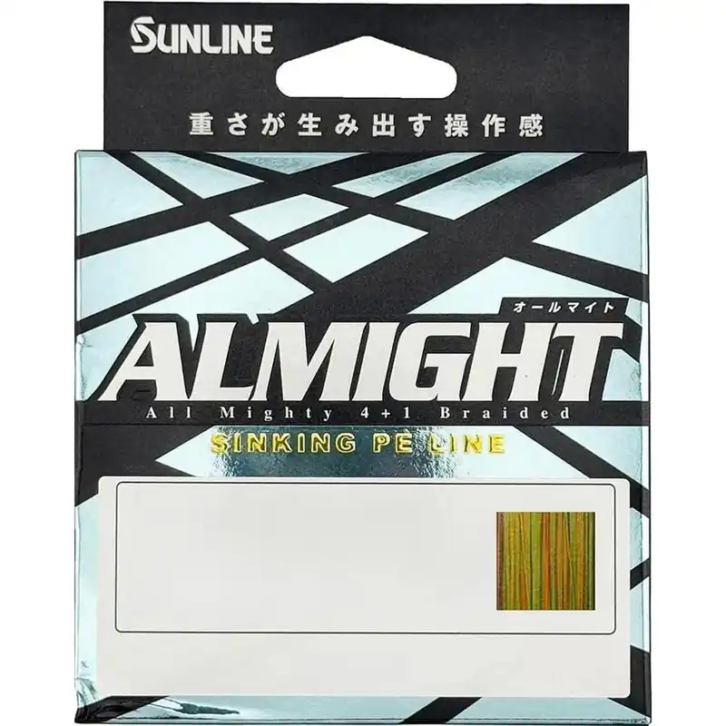 Sunline Almight Sinking PE Braided Line 165yd 11 Lb Test