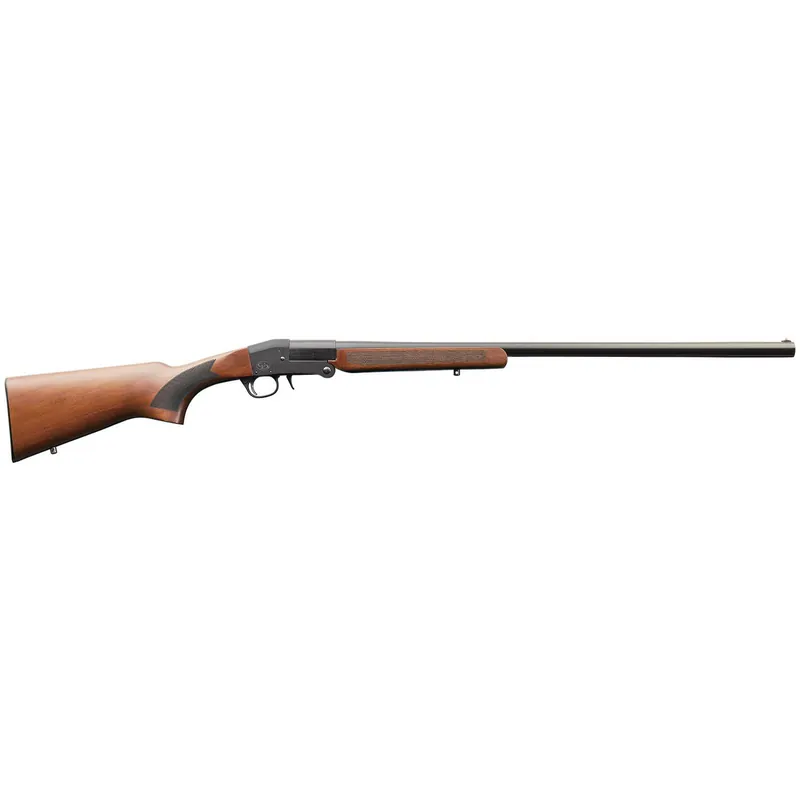 Chiappa Firearms 930.383 101 Full Size 28 Gauge Single Shot 3" 1 Shot 26" Black Steel Barrel, Black Steel Receiver, Fixed Walnut Wood Stock