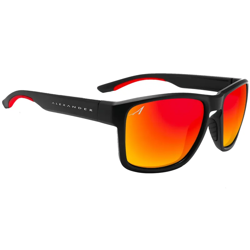 Alexander Classic Sport Polarized Sunglasses Red Mirror