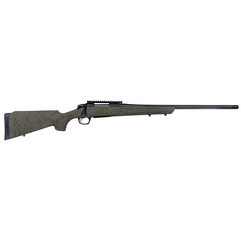 CVA CR3983G Cascade XT Full Size 308 Win 4+1 22" Graphite Black Cerakote Steel Threaded Barrel, OD Green Adj w/Soft Touch Synthetic Stock