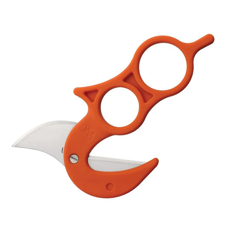 Wyoming 1CP Field Dressing Knife Orange Handle