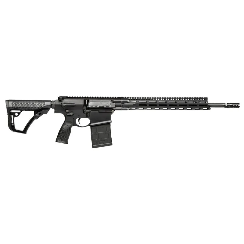 Daniel Defense 0215813210067 DD5 V4 *CO Compliant 7.62x51mm NATO 18" No Magazine Black Hard Coat Anodized Black Phosphate 6 Position w/SoftTouch Overmolding Stock Black Polymer Grip