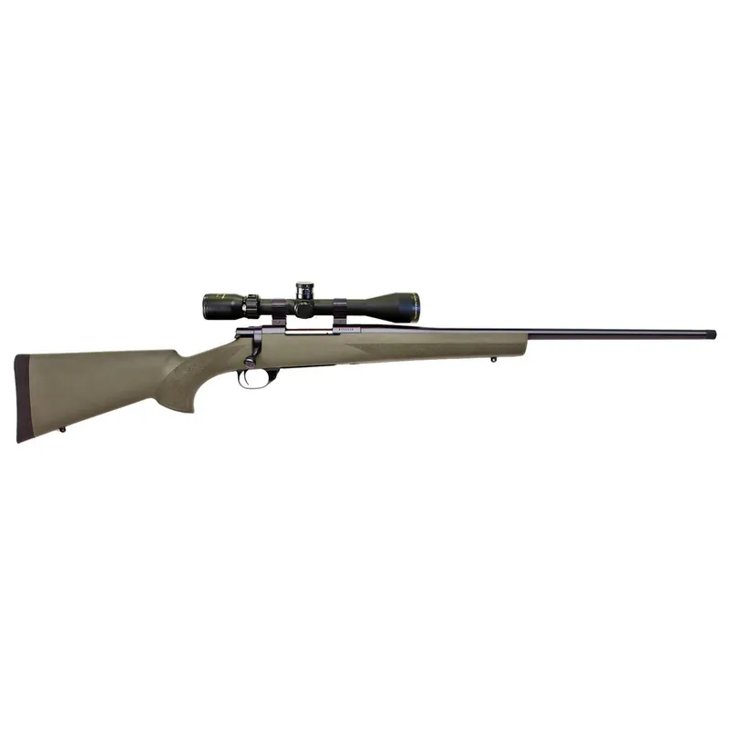 Howa HGP27MMPRCG M1500 Gamepro Gen2 7mm PRC 5+1 22", Blued Barrel/Rec, Green Fixed Hogue Pillar-Bedded Overmolded Stock, Includes Nikko Stirling 4-12x40mm Scope