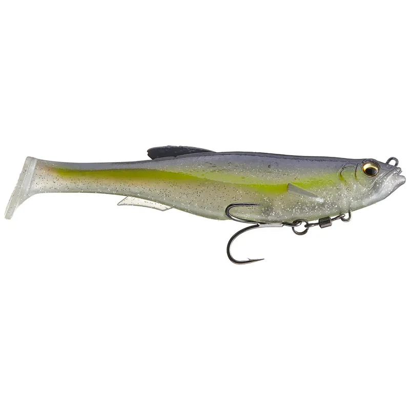 Megabass Magdraft 5" Swimbait 3/4 Oz Pro Blue Clear Chart