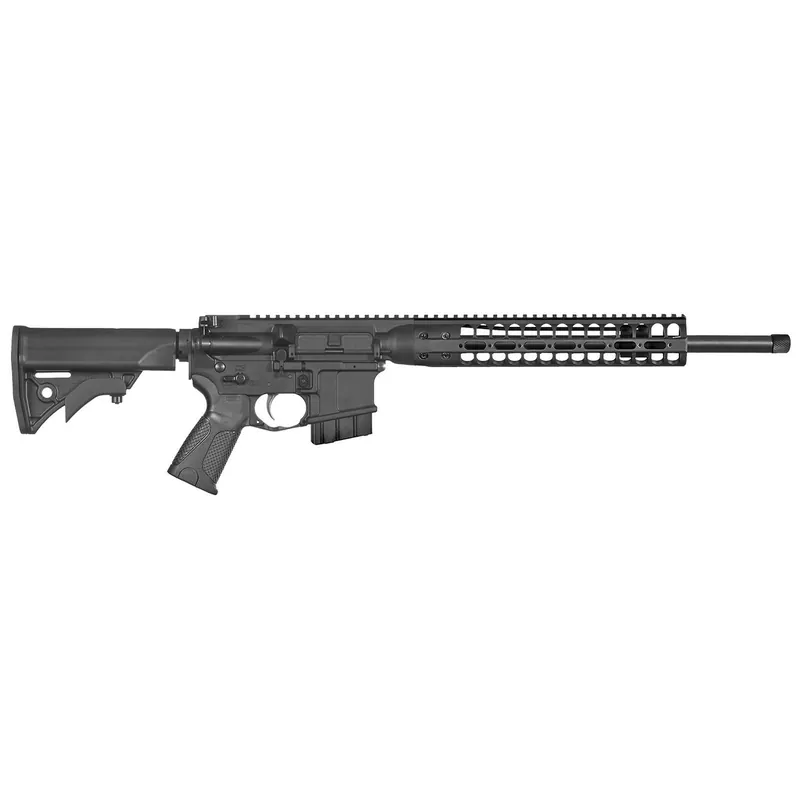 LWRC ICDIR35B16L DI 350 Legend 5+1 16.10" Black Nitride Threaded Barrel, Black Receiver w/Picatinny Rail, M-LOK Handguard, Adjustable Black Polymer Stock, LWRC Ultra Combat Grip, Ambidextrous