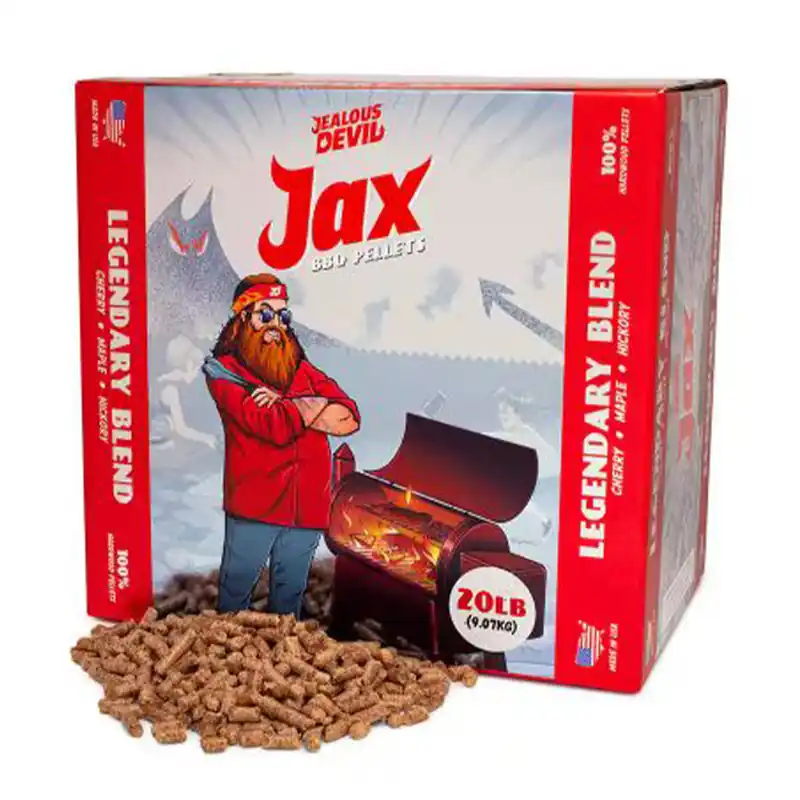 Jealous Devil 20 lbs. Jax Legendary Blend BBQ Pellets