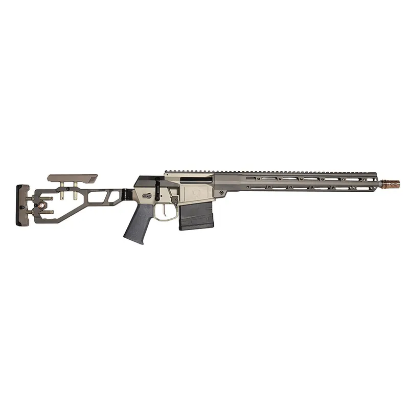 Q LLC FIX6516INGRY The Fix 6.5 Creedmoor 10+1 16" Tapered Barrel, Gray, Fully Adjustable Folding Stock, Magpul K Grip, 15" Q-Sert Handgaurd, AR-10/SR-25 Mag, Cherry Bomb Brake, Ambi Controls