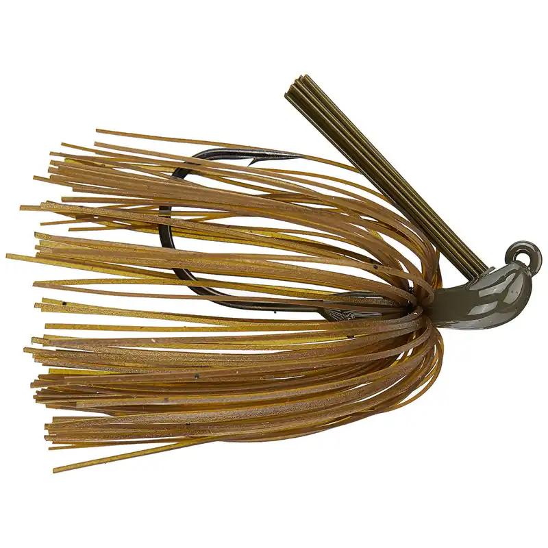 Queen Tackle Tungsten Flipping Jig 1/4 Oz Gator Green