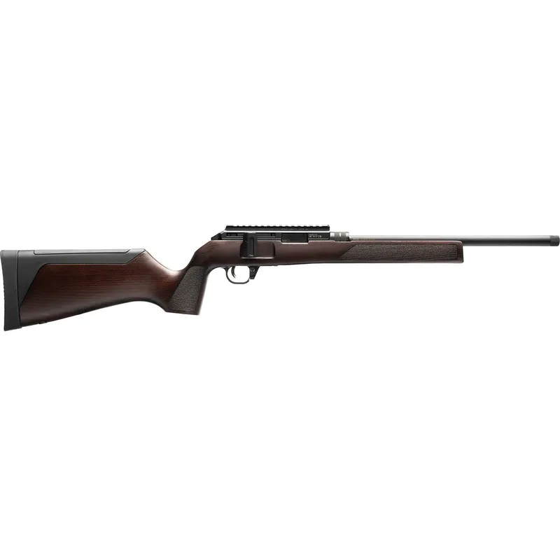Hammerli Arms 5800100 Force B1 Sports South Exclusive 22 LR 10+1 16.10" Black Threaded Barrel, Black Receiver w/Picatinny Rail, Classic Brown Adjustable Wood Stock