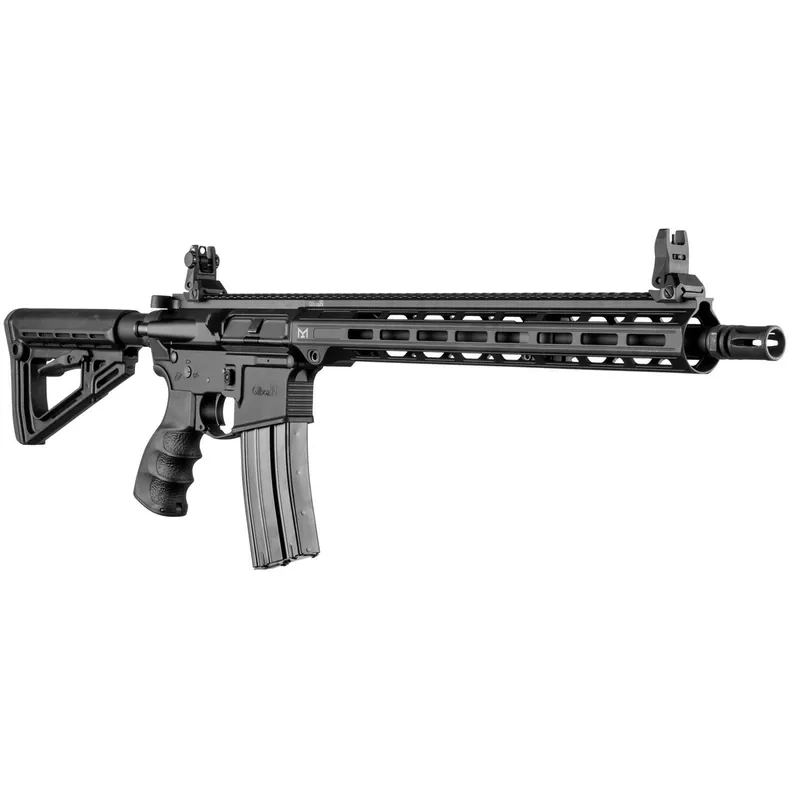 Gilboa G16556SAB Carbine 5.56x45mm NATO 30+1 16" Barrel, Nitride Finished Receiver & Bolt Carrier Group, Black Adjustable Stock, Black Polymer Grip