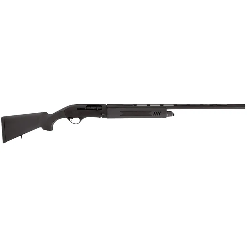 Escort HEPS41280501 PS Full Size 410 Gauge Semi-Auto 3" 4+1 28" Black Vent Rib Barrel, Black Anodized Grooved Aluminum Receiver, Adjustable Black Synthetic Stock