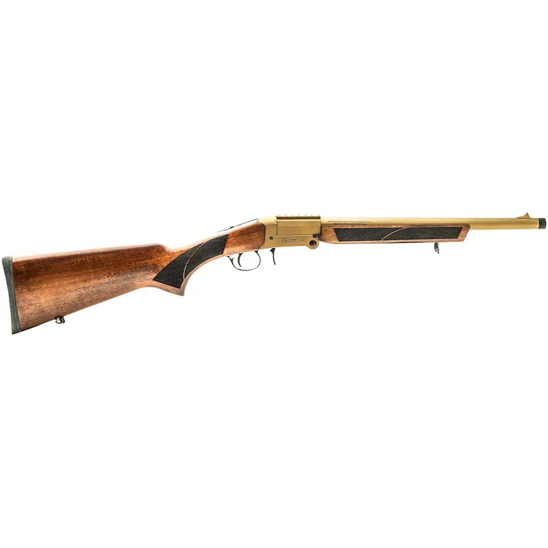 Gforce Arms GFTXP4020 GFTXP 400 Legend 1rd 20" Bronze Cerakote Steel Barrel, Bronze Cerakote Picatinny Rail Steel Receiver, Fixed Walnut Wood Stock