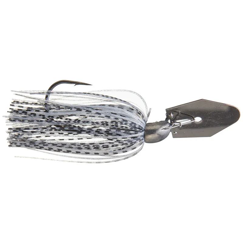 Queen Tungsten Switch Blade Vibrating Jig 1/2 Oz Black Crappie