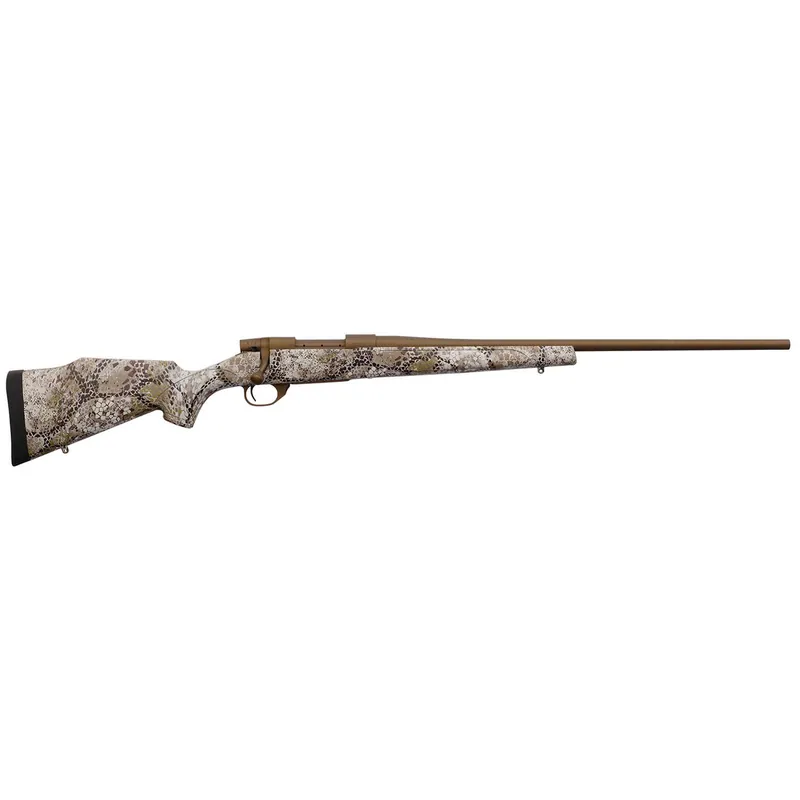 Weatherby VAP65CMR2T Vanguard Badlands 6.5 Creedmoor 4+1 22" Burnt Bronze Cerakote 2 Threaded Barrel, Drilled & Tapped Steel Receiver, Badlands Approach Camo Monte Carlo w/Raised Comb Synthetic Stock