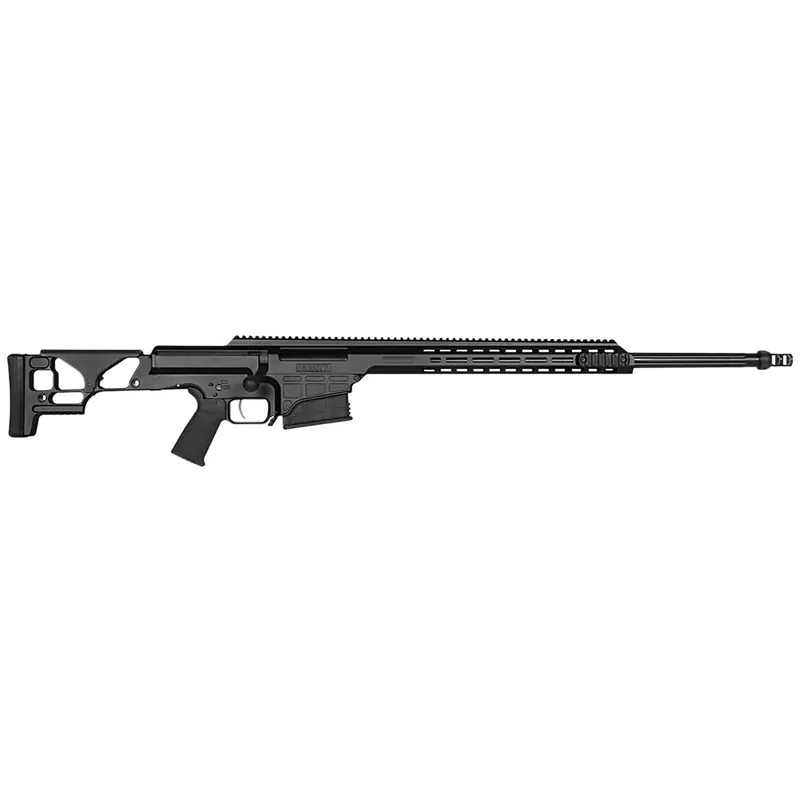 Barrett 18514 MRAD 308 Win 24" 10+1 Black Cerakote Black Fixed Adjustable Comb Stock Black Polymer Grip Right Hand