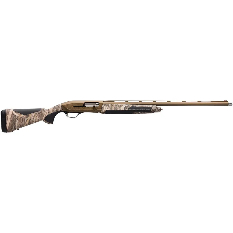 Browning 011705205 Maxus II Wicked Wing 12 Gauge 3.5" 4+1 (2.75") 26" Barrel, Burnt Bronze Cerakote Finish, Mossy Oak Shadow Grass Habitat Stock w/Overmolded Grip Panels