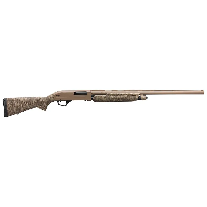 Winchester Repeating Arms 512364391 SXP Hybrid Hunter 12 Gauge 26" 4+1 3" Flat Dark Earth Perma-Cote Rec/Barrel Mossy Oak Bottomland Stock Right Hand (Full Size) Includes 3 Invector-Plus Chokes