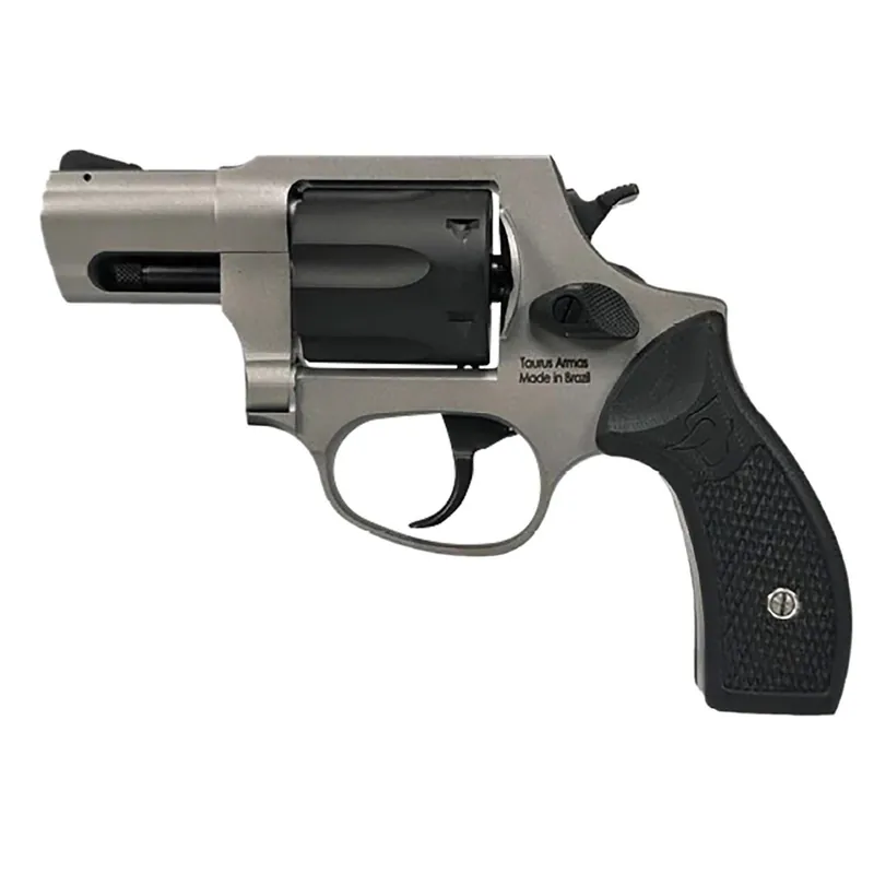 Taurus 2-85625-BG10 856 Small 38 Special 6 Shot 2" Matte Stainless Steel Barrel, Black Cylinder, Matte Stainless Steel Frame, Black G10 Grip, Transfer Bar Safety, Exposed Hammer