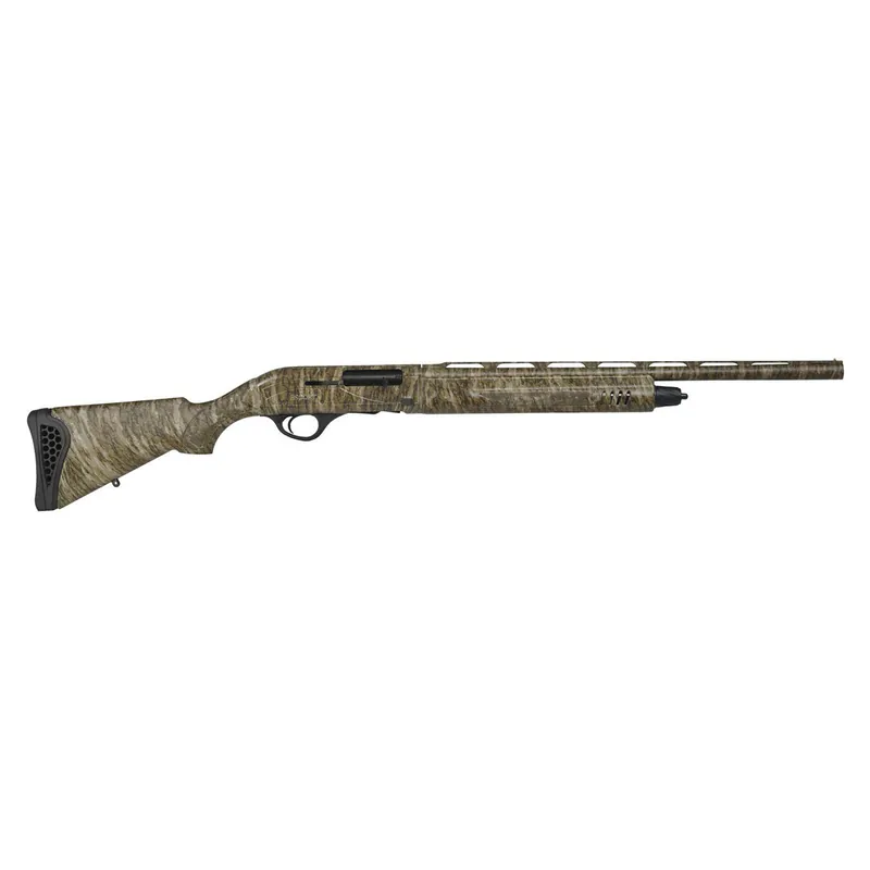 Escort HEPS2022054Y PS Youth 20 Gauge Semi-Auto 3" 4+1 22" Mossy Oak Bottomland Vent Rib Barrel, Grooved Aluminum Receiver, Adj LOP & Shim Mossy Oak Bottomland Synthetic Stock, Right Hand