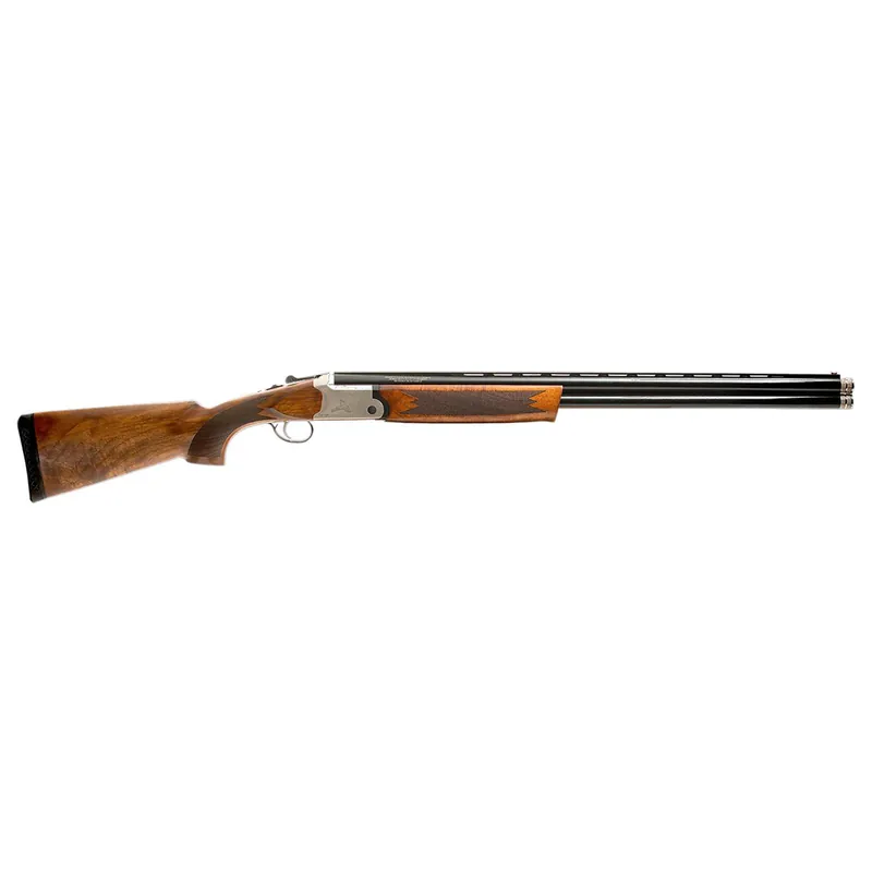 Gforce Arms GF51228 GF5 Filthy Pheasant Full Size 12 Gauge Break Open 3" 2rd 28" Black Over/Under Vent Rib Barrel, Nickel Plated Aluminum Receiver, Fixed Turkish Walnut Stock, 5 Chokes