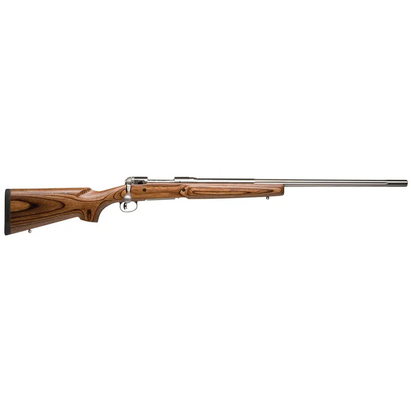 Savage Arms 18469 12 Varminter Low Profile 22-250 Rem 4+1 Cap 26" 1 12" Matte Stainless Rec/Barrel Satin Brown Stock Right Hand (Full Size) with Detachable Box Magazine