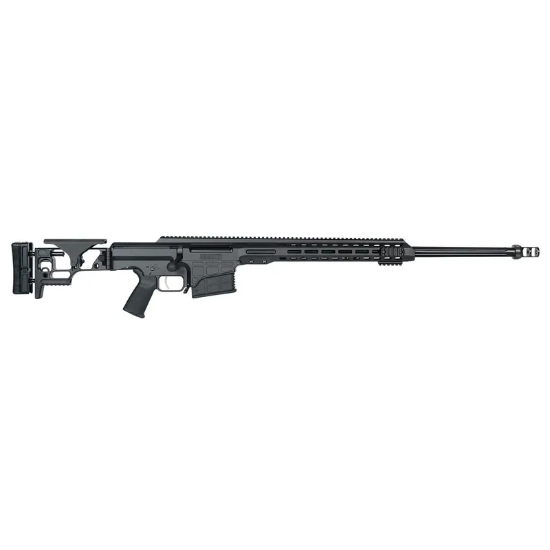 Barrett 18487 MRAD 300 Win Mag 26" 10+1 Black Cerakote Black Folding with Adjustable LOP Stock Black Polymer Grip Right Hand