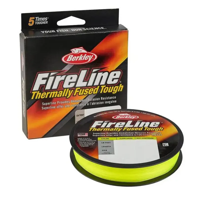 Berkley FireLine Braid Flame Green 300 Yards 10 Lb Test