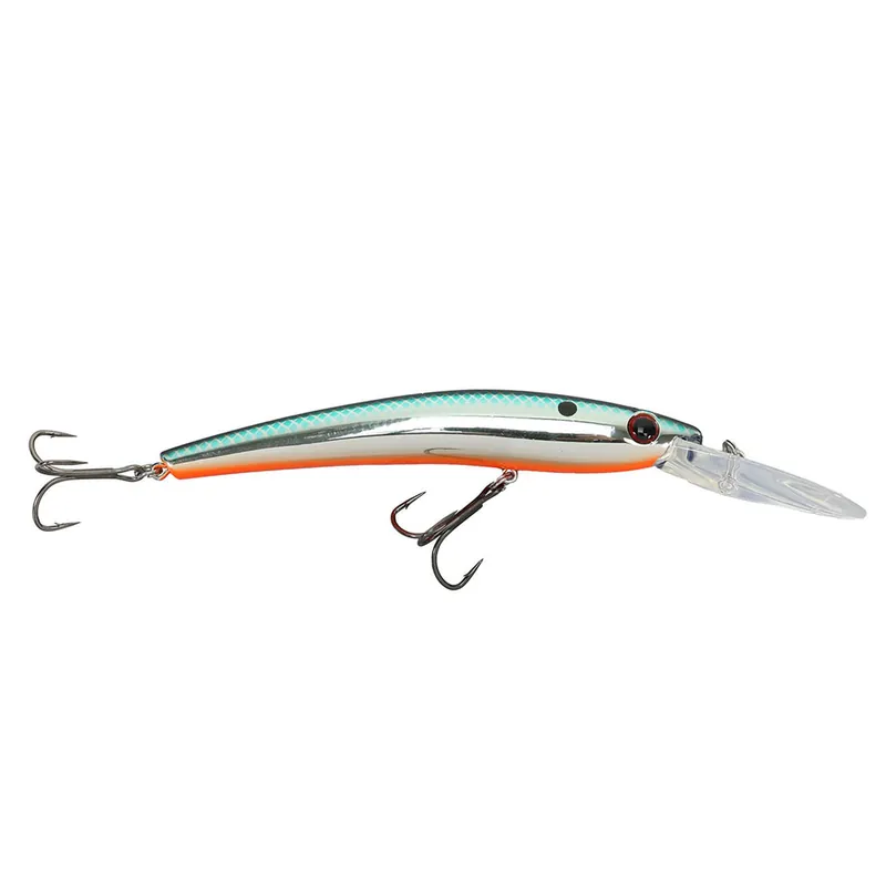 Bill Lewis Precise Walleye Crank PWC Chrome Blue-Orange Belly