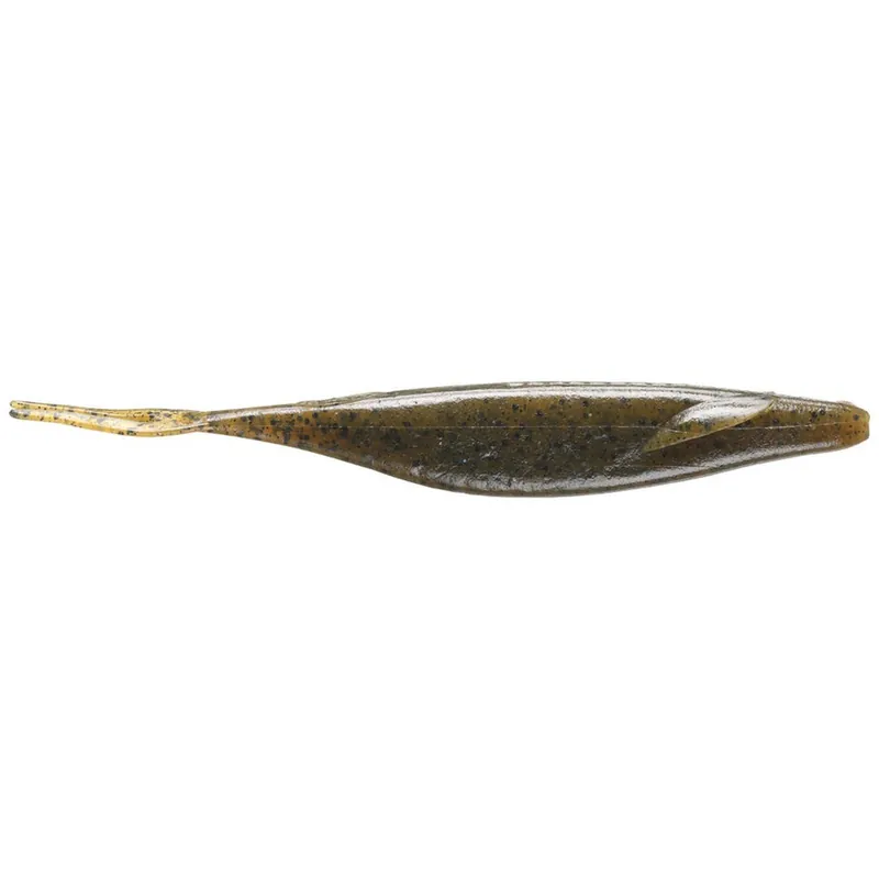 DEPS Sakamata Shad 7" 5Pk Green Pumpkin