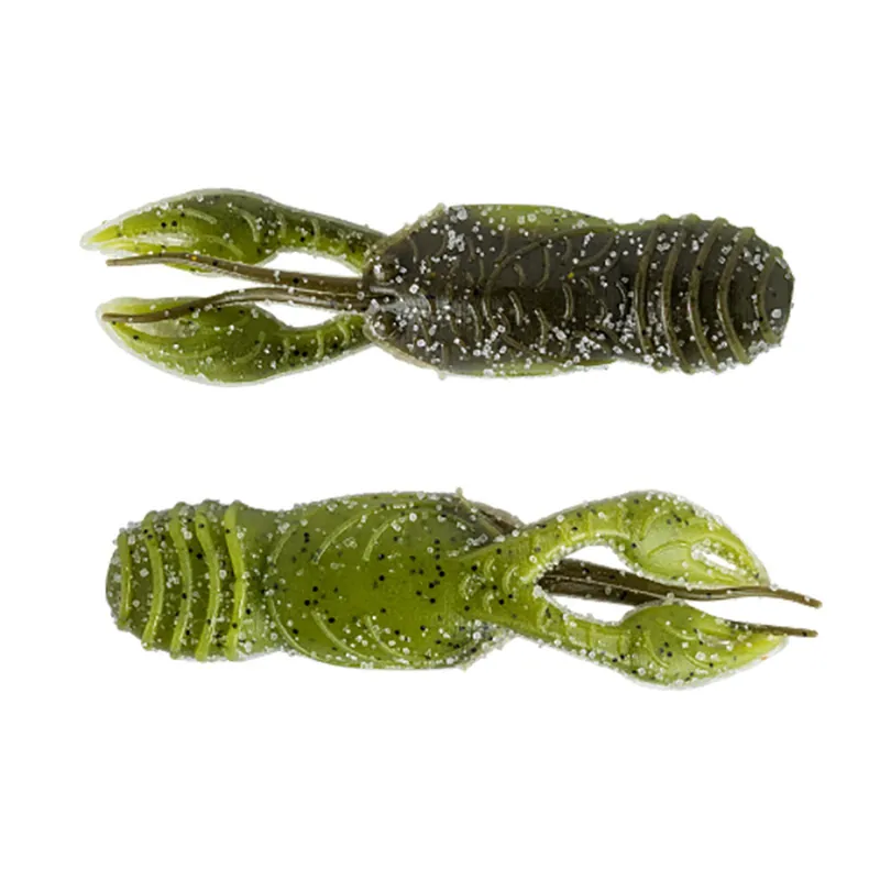Great Lakes Finesse Juvy Craw 1/2 oz. Green Pumpkin Watermelon