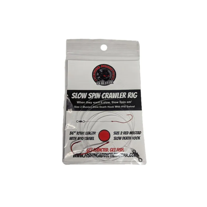Slow-Spin Crawler Rig Naked 1pk Naked