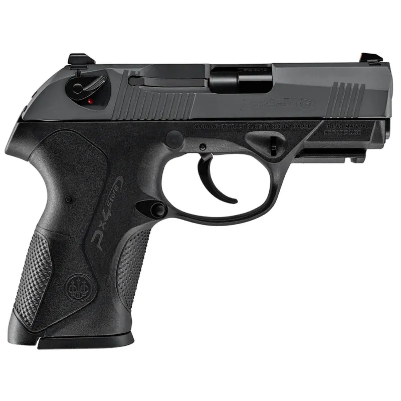 Beretta USA JXC9G10CC2 PX4 G Compact Carry 9mm Luger 10+1 3.20" Black Inox Heavy Contour Rotating Barrel, Black Bruniton Serrated Steel Slide, Black Polymer Frame w/Picatinny Rail