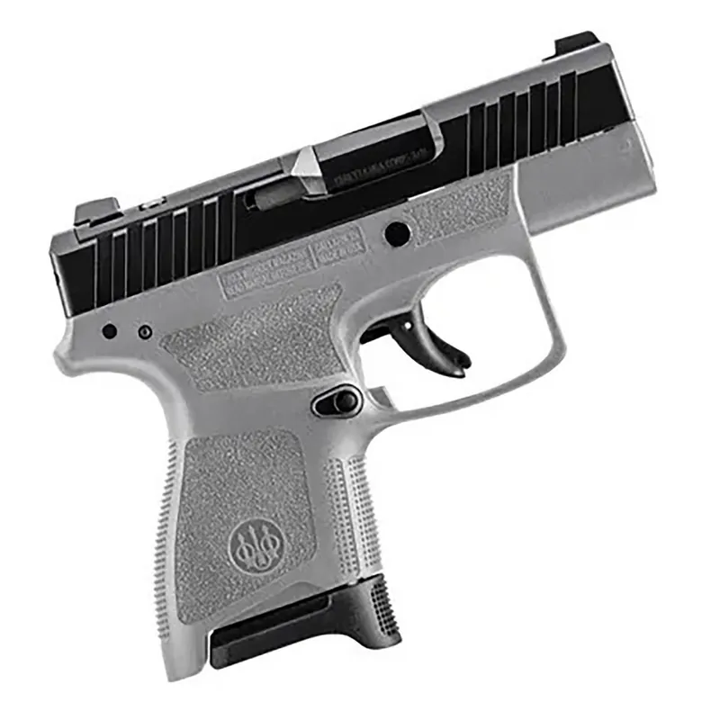 Beretta USA JAXN9268A1 APX A1 Carry Micro-Compact Frame 9mm Luger 8+1 3" Blued Steel Barrel, Black Serrated Steel Slide, Wolf Gray Polymer Frame, Polymer Grip