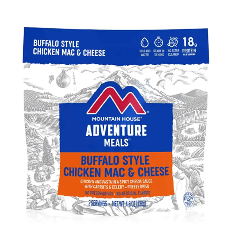 Mountain House Buffalo-Style Chicken Mac and Cheese Pouch