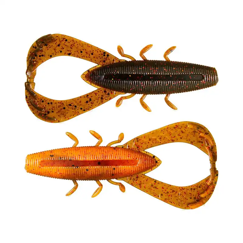 Yamamoto Nuki Bug 3.5" 6Pk Watermelon Copper Orange Red Laminate