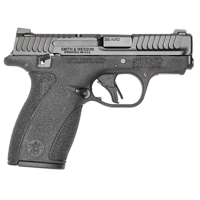 Smith & Wesson 14192 Bodyguard 2.0 Micro Frame 380 ACP 10+1 2.75" Black Armornite Stainless Steel Barrel & Serrated Slide, Black Armornite Polymer Frame, Textured Grip, Thumb Safety