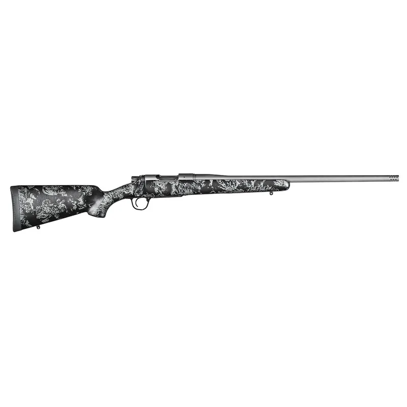 Christensen Arms 8010107200 Mesa FFT 6.5 Creedmoor 4+1 20" Threaded Barrel, Tungsten Gray Cerakote, Black with Gray Webbing Stock