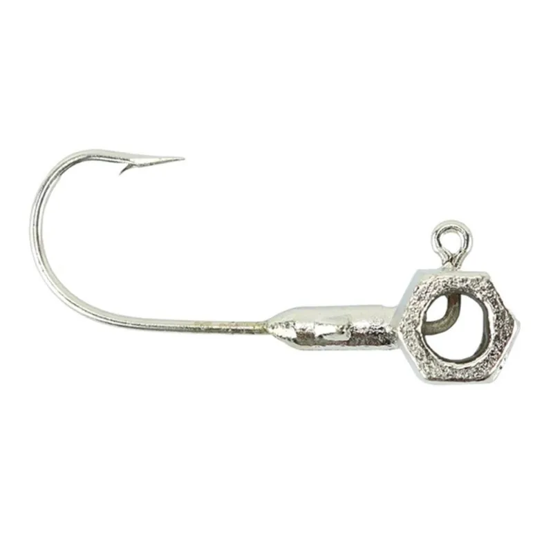 Leland‘s Lures Crappie Magnet Eyehole Brandon Smith Jig Head Nickel 1/8 oz.