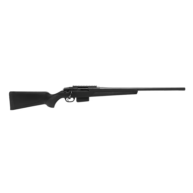 Stevens 18993 334 Bolt Action 270 Win 3+1 20" Black Carbon Steel Receiver Integrated Recoil Lug Ergonomic/Recoil Pad Synthetic Stock Picatinny Rail Right Hand