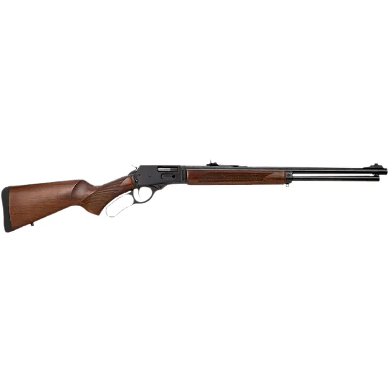 Rossi 950444201 R95 444 Marlin 6+1 20" Black Oxide Alloy Steel Barrel, Black Oxide Alloy Steel Receiver, Fixed Hardwood Stock