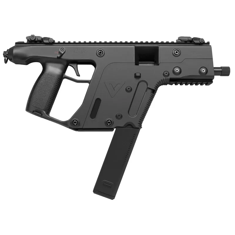 Kriss USA KV10PBL20 Vector SDP Gen2 10mm Auto 33+1 5.50" Black Nitride Threaded Barrel, Black Polymer Picatinny Rail Receiver, Black Polymer Grips, Glock Magazine Compatible